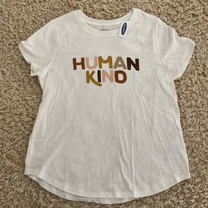 Human kind wear everywhere t-shirt old navy